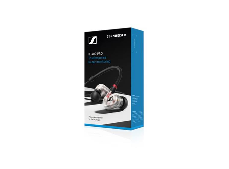 Sennheiser IE 400 PRO CLEAR Dynamic in-ear monitoring headphones
