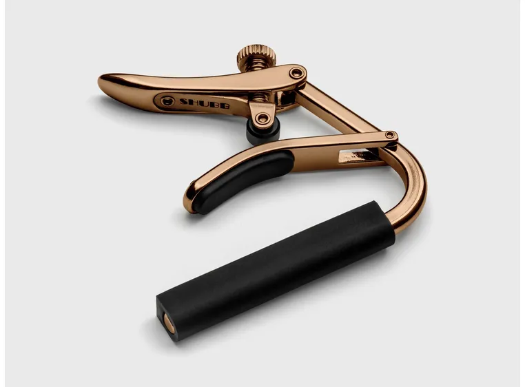 Shubb C2gr Classical Guitar Capo, Rose Gold 