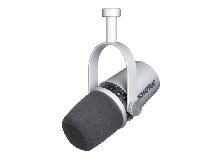 Shure MV7 XLR/USB-Mikrofon Silver 