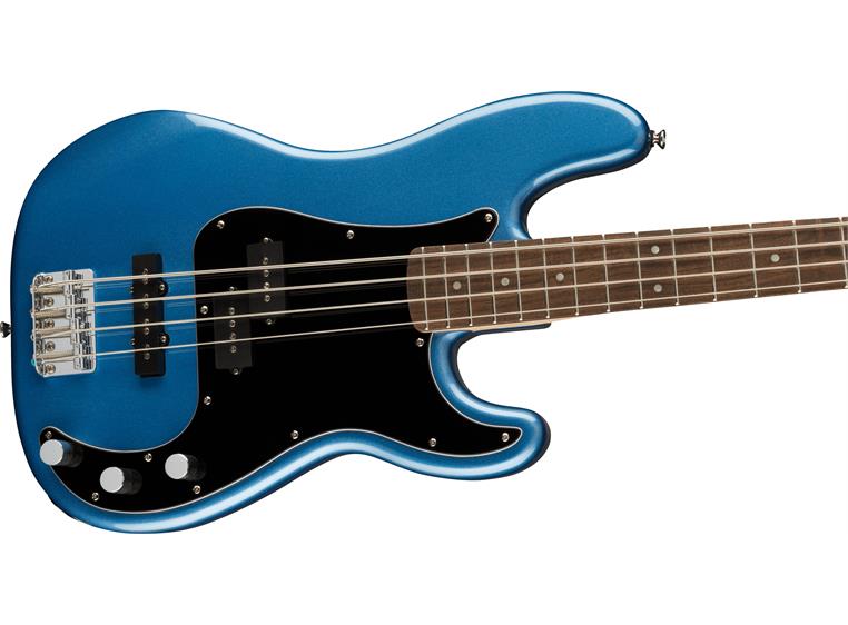 Squier Affinity Series Precision Bass PJ Lake Placid Blue, Black Pickguard Laurel