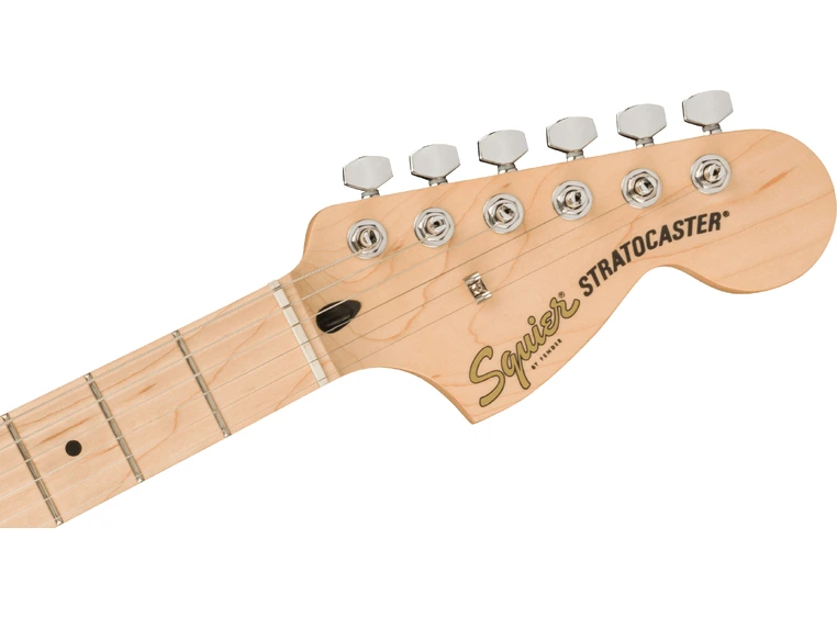 Squier Affinity Series Stratocaster Olympic White, White Pickguard, MN 