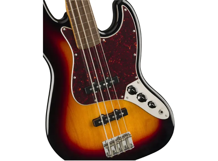 Squier Classic Vibe '60s Jazz Bass 3-Color Sunburst, IL, Fretless 
