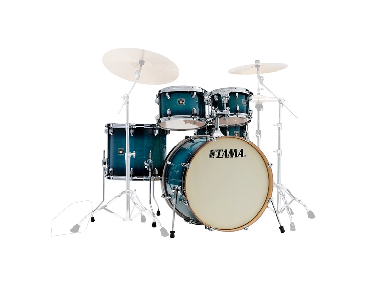 Tama CL52KRS-BAB Superstar Classic MA 5-del Shell-kit, Blue Lacquer Burst 