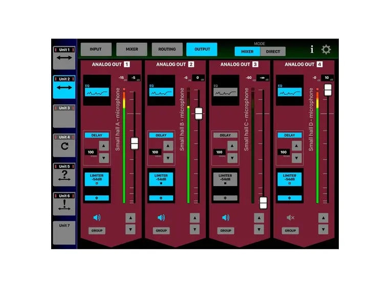 Tascam ML-4D-OUT-X Dante converter 