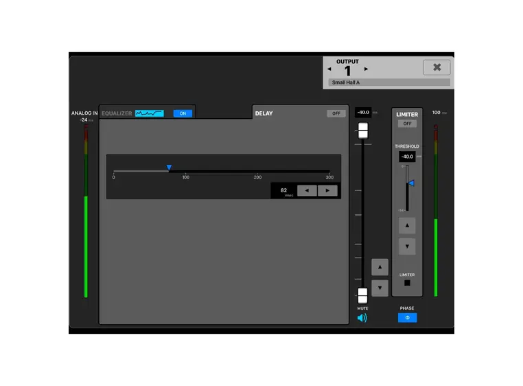 Tascam ML-4D-OUT-X Dante converter 