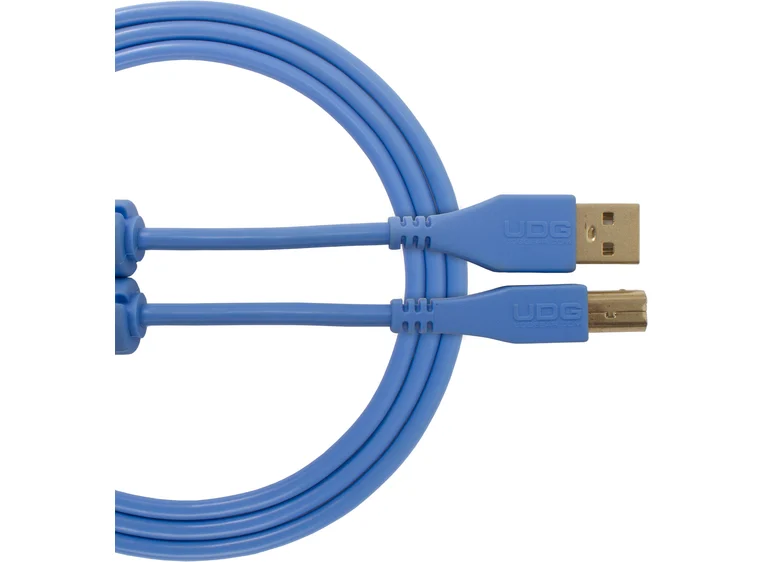 UDG Gear Ultimate USB 2.0 A-B Blue Straight 3m 
