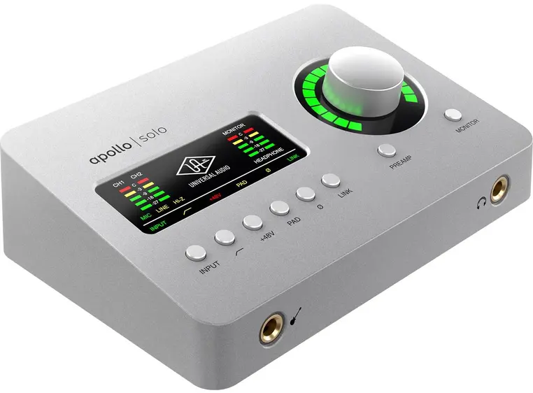 Universal Audio Apollo Solo Heritage Ed. x2 Mic,x1 DSP,USB-C 