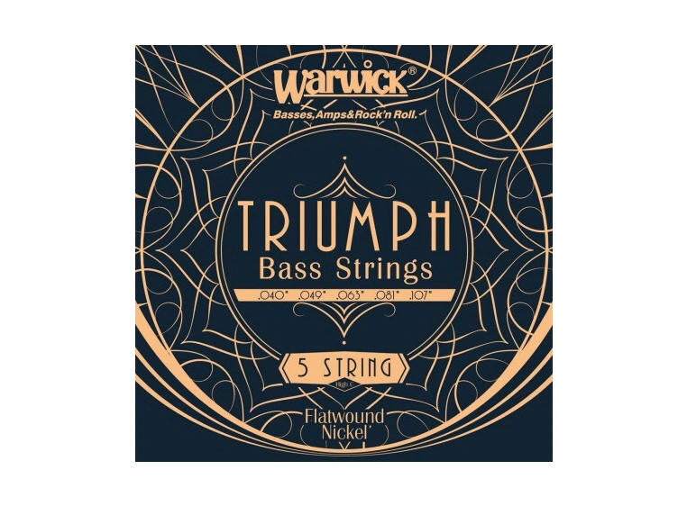 Warwick Triumph El-kontra strenger 5 str High C 