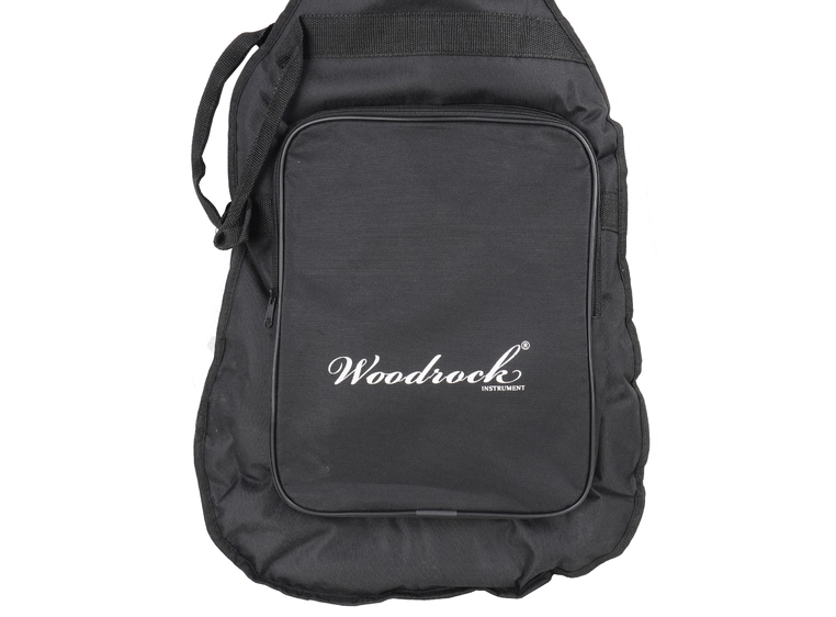 Woodrock gigbag for el-gitar 20mm padding (sort) 