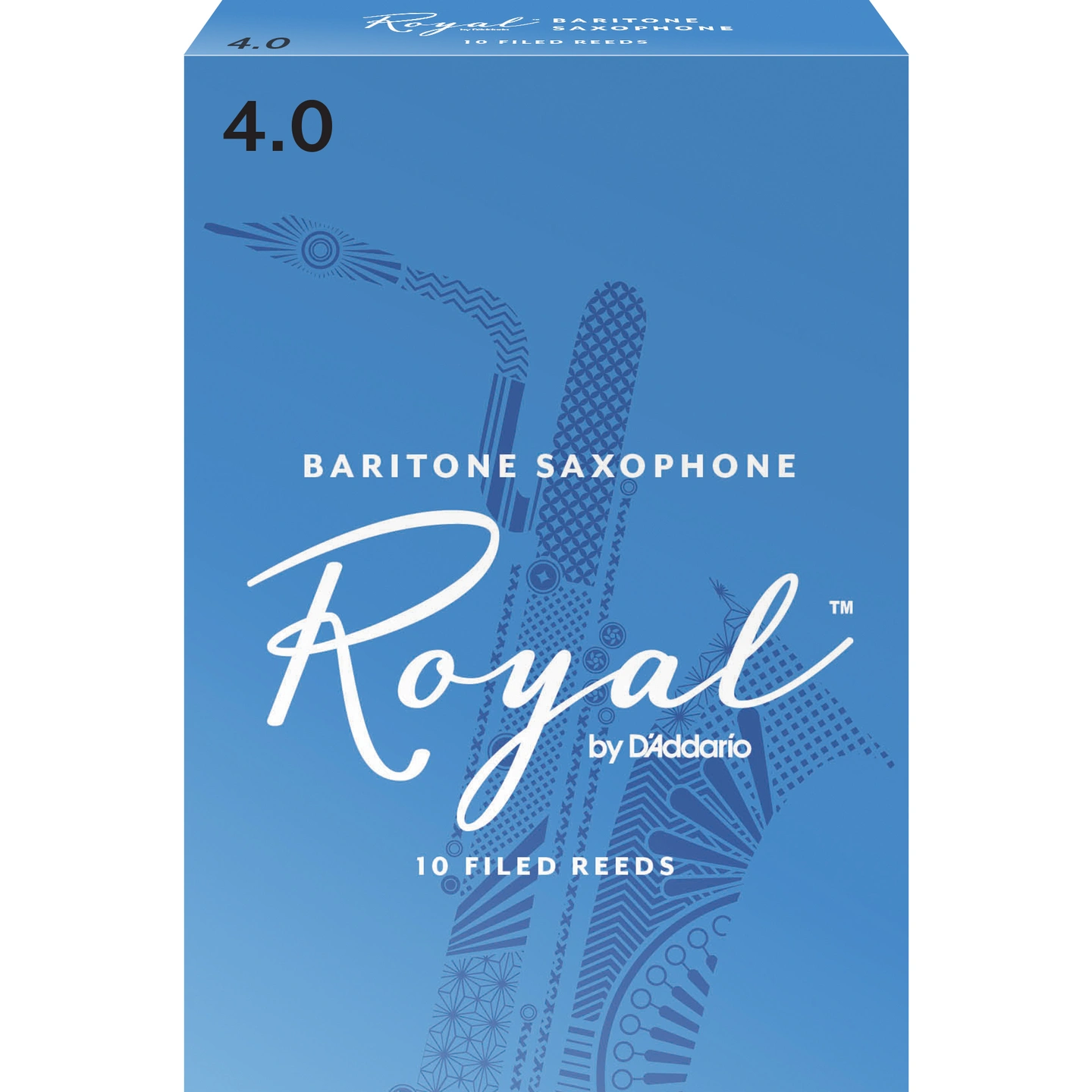 D'Addario Royal Bari Sax 4,00 (RLB1040) 10 stk