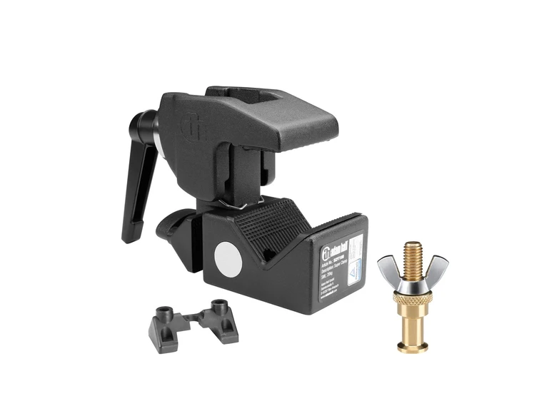 Adam Hall Acc SCP 710 B SET 1 univ Hook, Clamp w/Toggle black and with Bolt SS018 