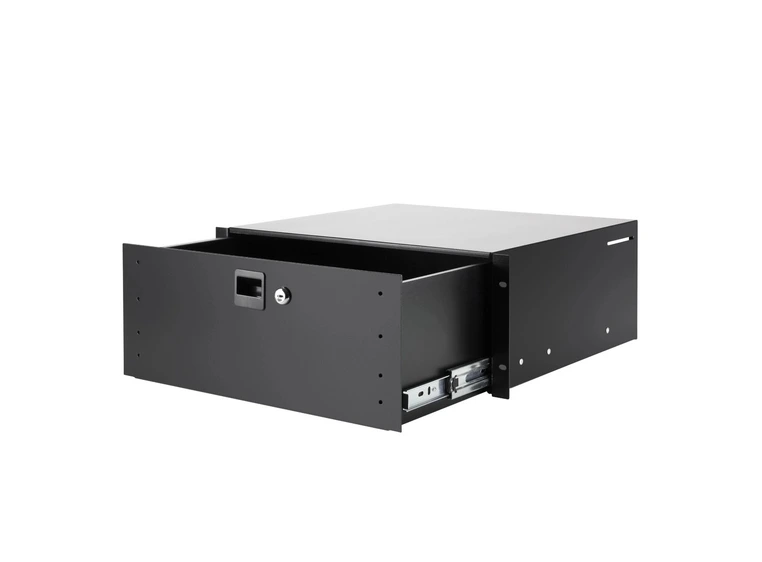 Adam Hall rackskuff 4U med lås Aluminium 