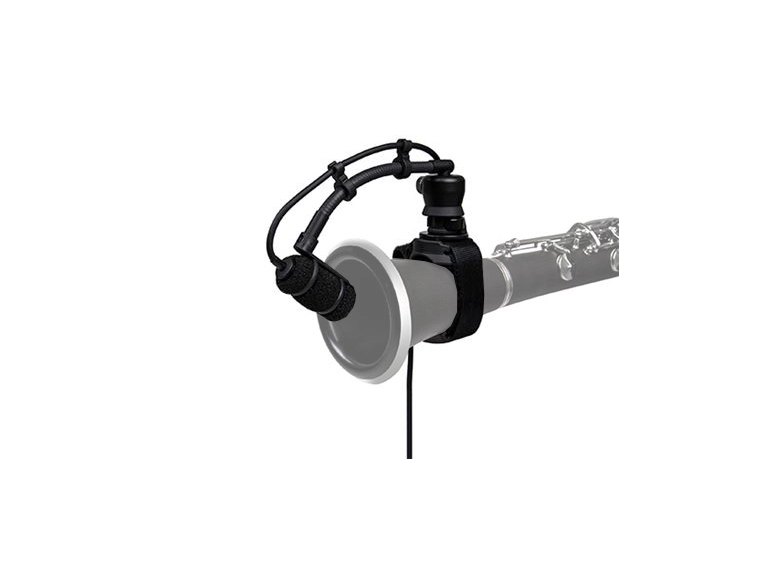 Audio-Technica ATM-350W Mikrofon Kondensator m/treblåsfeste 