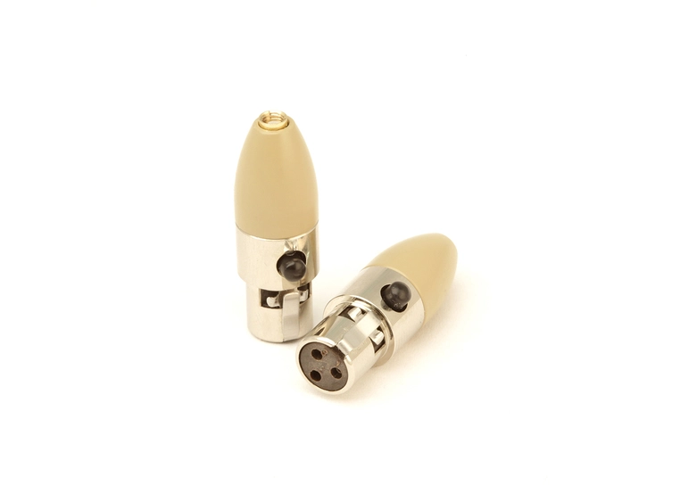 Audix ADPHT73PIN Screw-on adapter Beige For 3-pin mini XLR Bodypacks 
