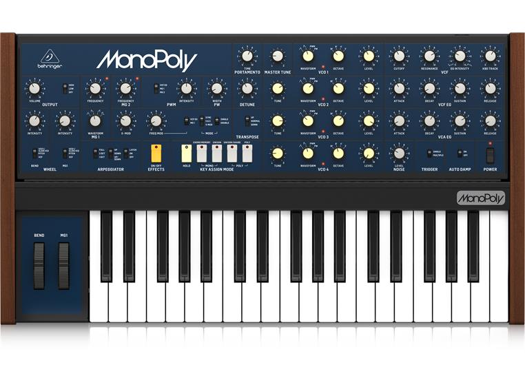 Behringer MonoPoly Monophonic/Paraphonic Synthesizer