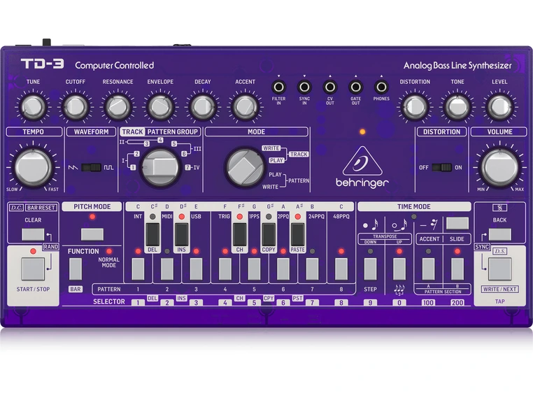 Behringer TD-3-GP analog synthesizer 