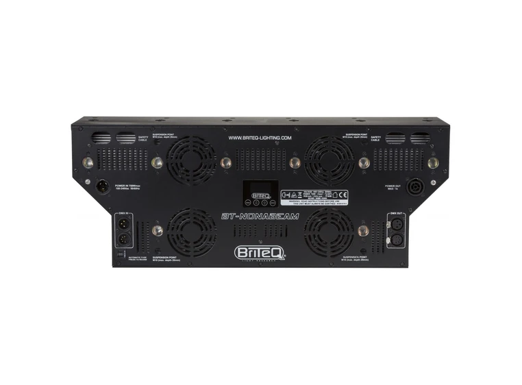 Briteq BT-NONABEAM 9x 60W CW/WW LEDs + RGB Glow 