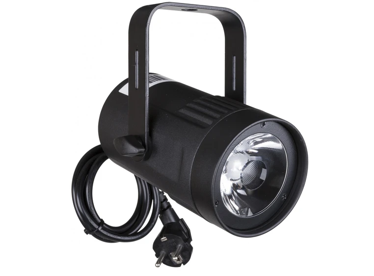 Briteq COB spot, 15W, 3200K, 4° Sort, 10° & 45° filter inkl. Dimmer. 