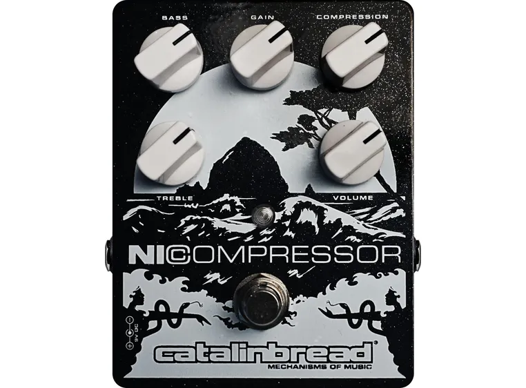 Catalinbread NiCompressor Black & Silver kompressorpedal 