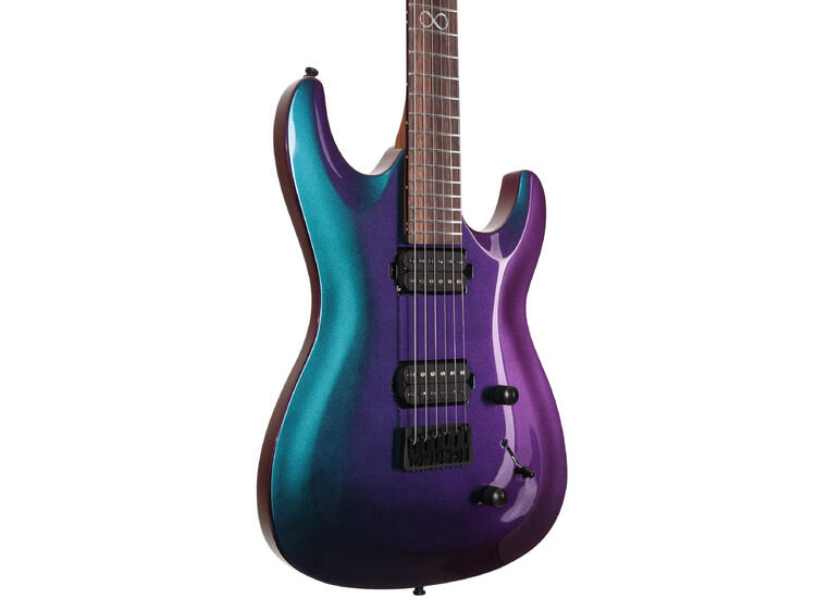 Chapman guitars ML1 Baritone Pro Modern Morpheus Purple Flip Gloss