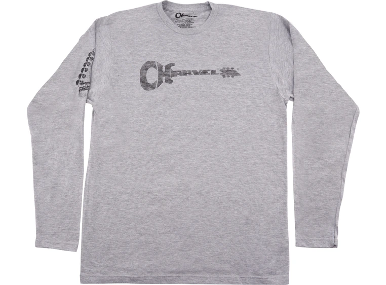 Charvel Headstock Long Sleeve T-Shirt Gray S 