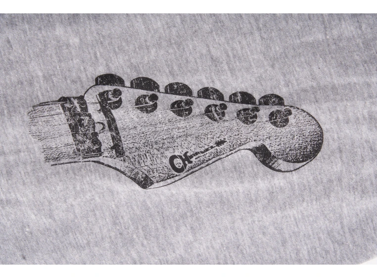 Charvel Headstock Long Sleeve T-Shirt Gray S 