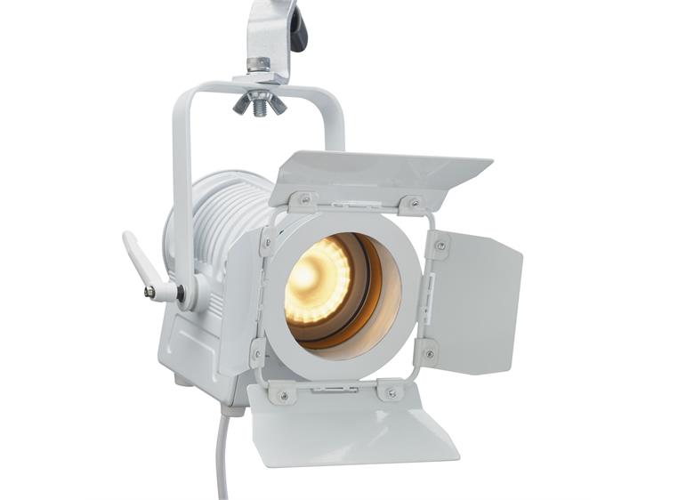 Contest SFX-PC20DIMWW LED Fresnel, 20W Warm white+amber, manuell dimmerm, hvit