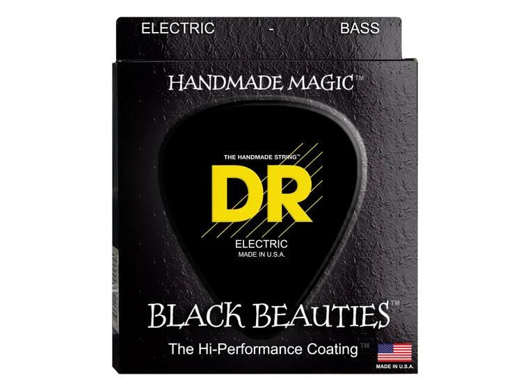 DR Strings BKB5-130 Black Beauties (045-130) Medium 5 String 