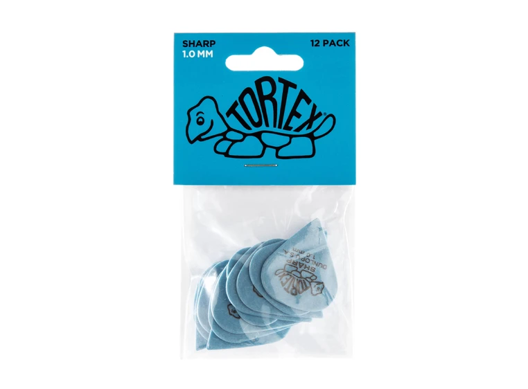 Dunlop 412P1.0 Tortex Sharp 12-Pack 