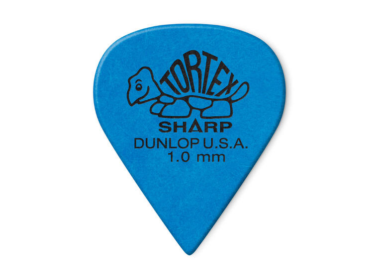 Dunlop 412P1.0 Tortex Sharp 12-pakning