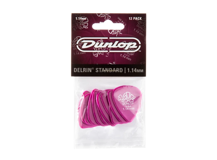 Dunlop 41P1.14 Delrin 500 Standard 12-pakning