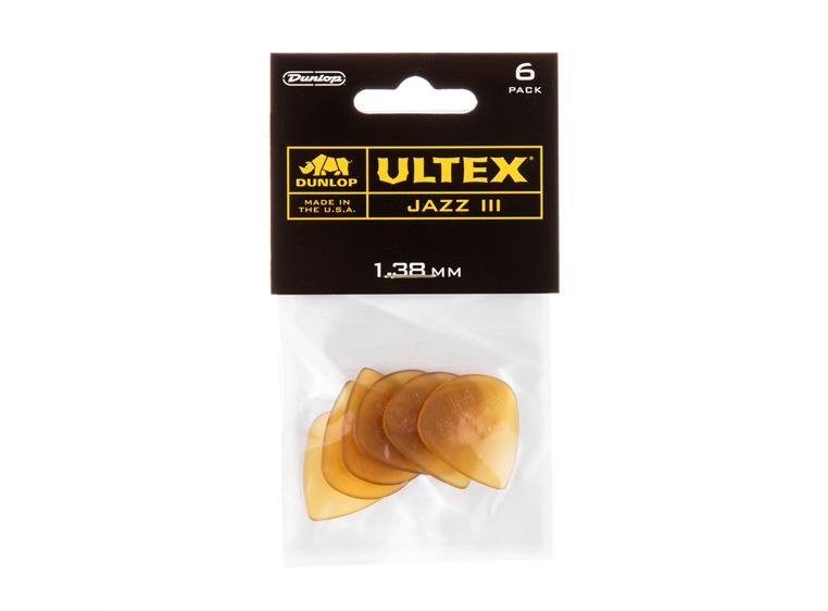 Dunlop 427P1.38 Ultex Jazz III 6-Pack