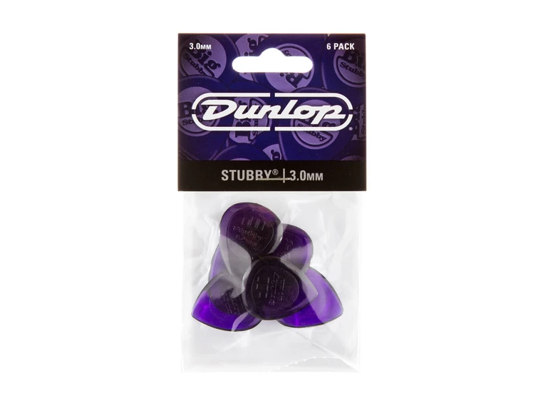 Dunlop 474P3.0 Stubby Jazz 6-Pack 