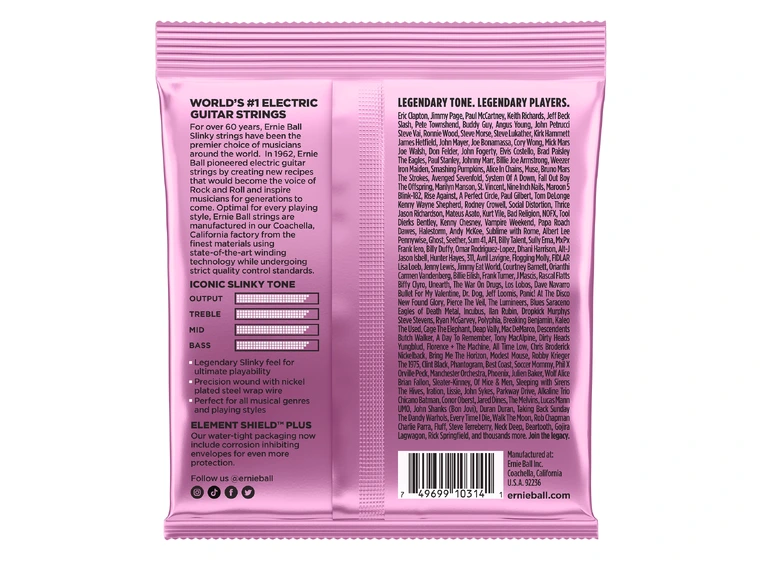 Ernie Ball EB-2213 Mega Slinky Nickel (0105-048) 