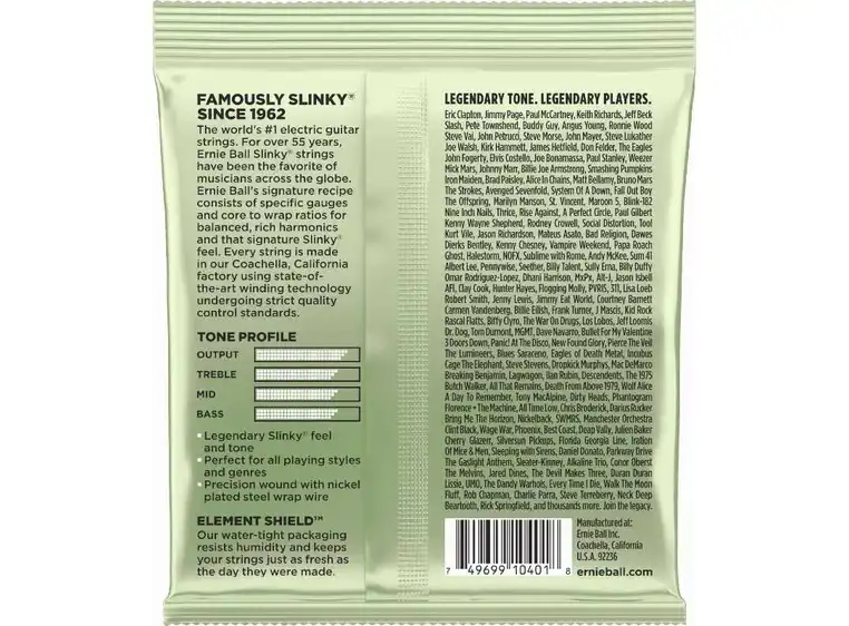 Ernie Ball EB-2618 Magnum Slinky Nickel (012-056) 