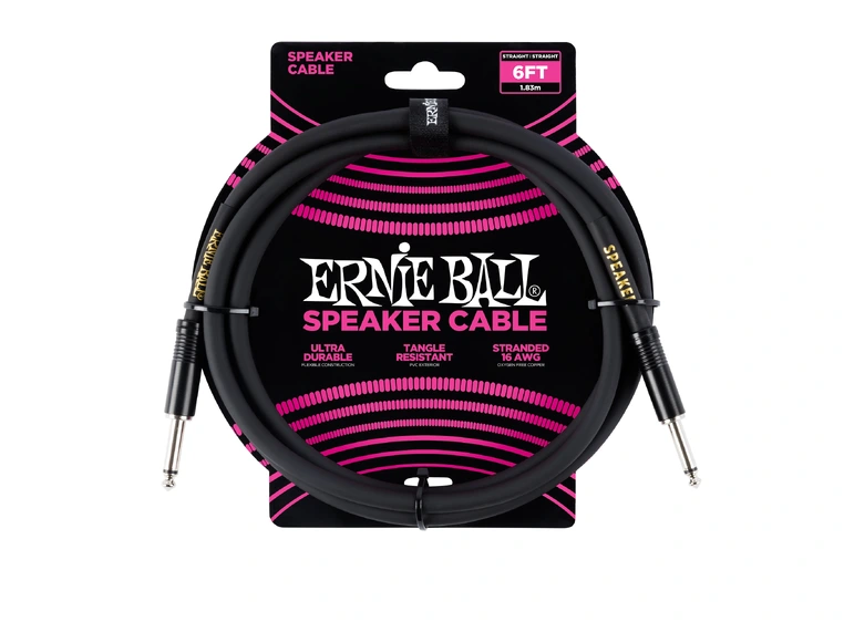 Ernie Ball EB-6072 Superior speaker cable, 1,8 meter 