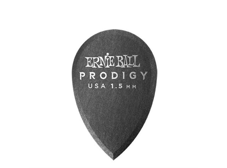 Ernie Ball EB-9330 Teardrop 1.5MM BK 6-pakning, svart