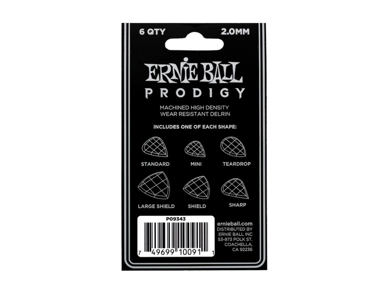 Ernie Ball EB-9343 Prodigy 2mm Multi Pack 