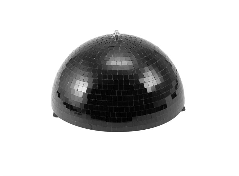 Eurolite Half Mirror Ball 30cm black motorized