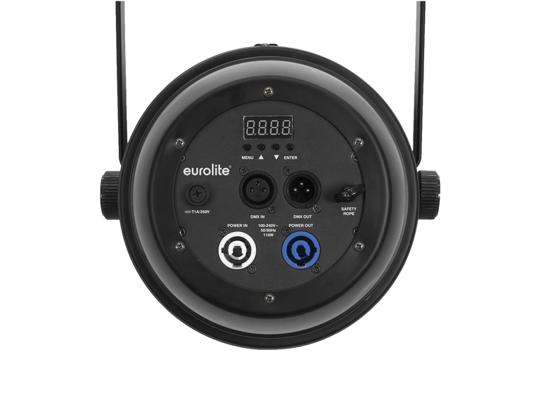 Eurolite LED PAR-64 COB 3000K 100W Zoom black 