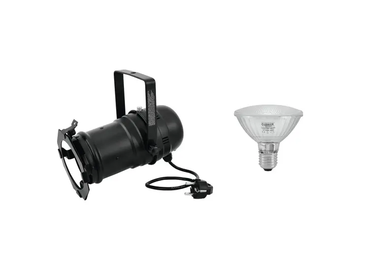 Eurolite Set PAR-30 Spot black & PAR-30 230V SMD 11W E-27 LED 6500K 