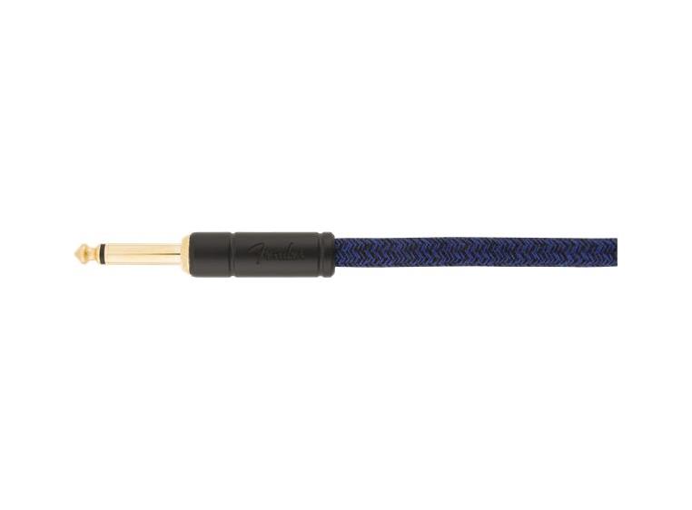 Fender 10' Festival Instrument Cable Angled, Pure Hemp, Blue Dream, 3m