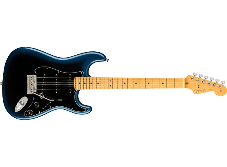 Fender Am Pro II Stratocaster Dark Night, Maple Fingerboard 