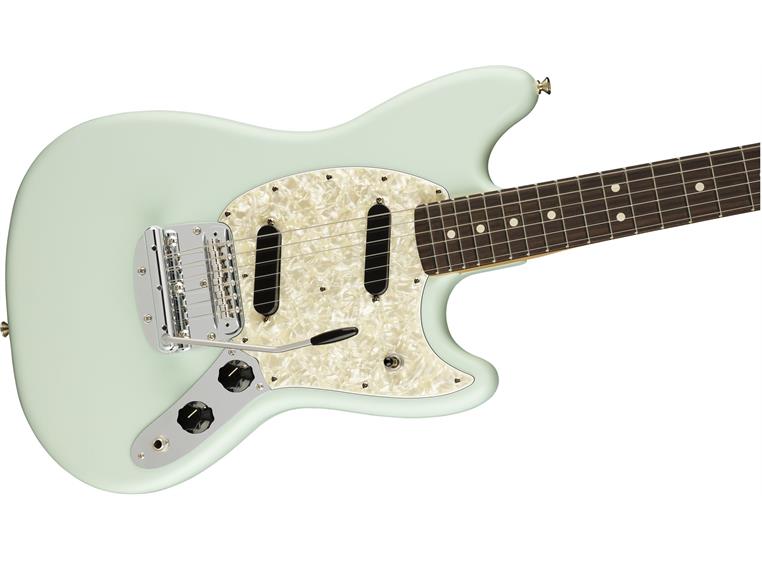 Fender American Performer Mustang Satin Sonic Blue, RW