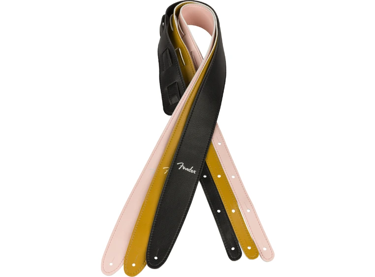 Fender Vegan Leather Straps Shell Pink 