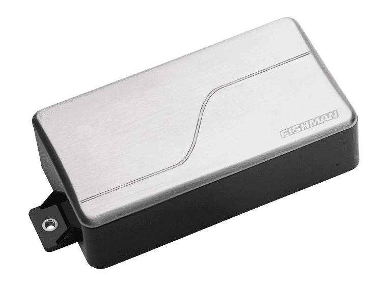 Fishman Fluence Modern Humbucker Ceramic, Brushed Stainless (PRF-MHB-CR1) 