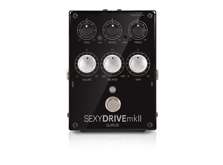 Gurus SEXY DRIVE MkII Preamp Overdrive Pedal 