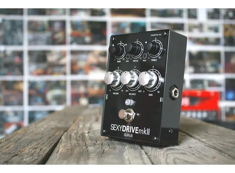 Gurus SEXY DRIVE MkII Preamp Overdrive Pedal 