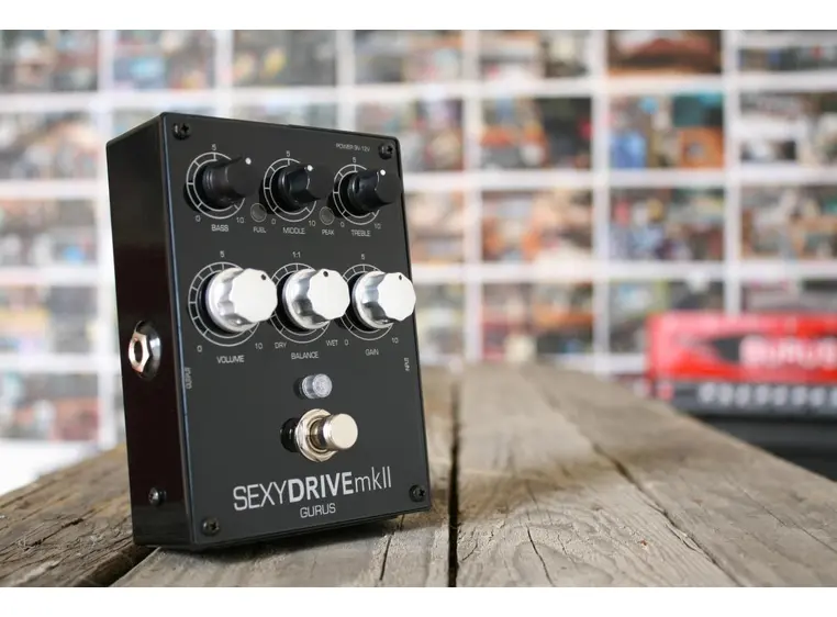 Gurus SEXY DRIVE MkII Preamp Overdrive Pedal 
