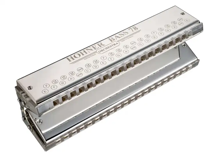 Hohner Bass 78, Orchestral Harmonica 